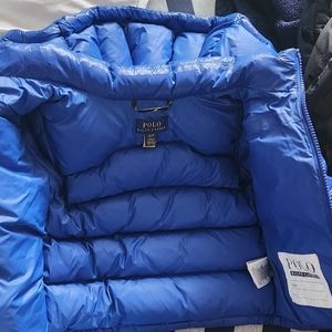 Baby Boy 2/2T Ralp Lauren Polo winter puffer coat, Blue